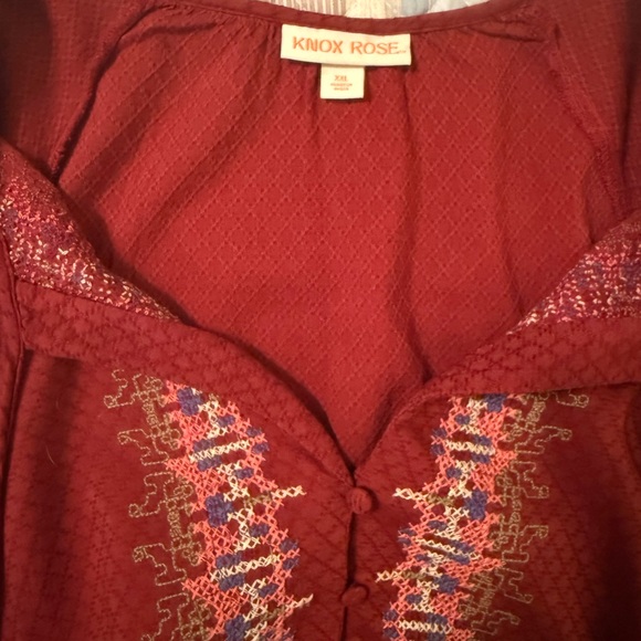 Embroidered Long Sleeve Dress - Picture 3 of 3